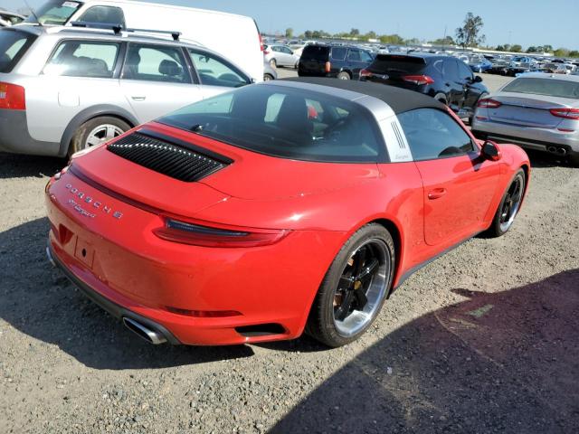 WP0BA2A91HS132117 - 2017 PORSCHE 911 TARGA RED photo 3