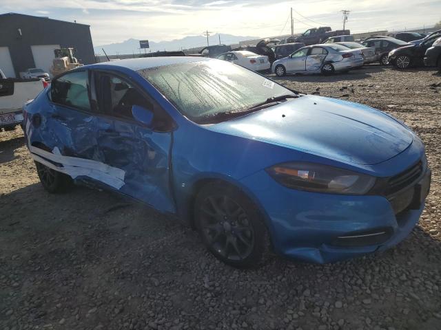 1C3CDFAA1GD729076 - 2016 DODGE DART SE BLUE photo 4