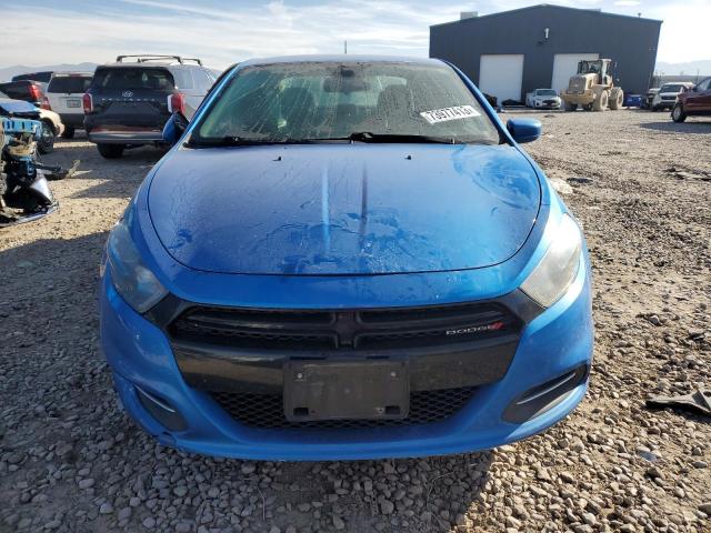 1C3CDFAA1GD729076 - 2016 DODGE DART SE BLUE photo 5