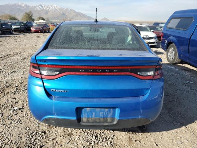 1C3CDFAA1GD729076 - 2016 DODGE DART SE BLUE photo 6