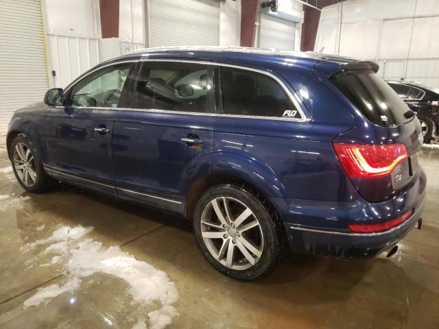 WA1VMBFE3DD000429 - 2013 AUDI Q7 PRESTIGE BLUE photo 2