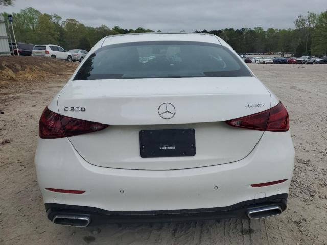 W1KAF4HB9PR138051 - 2023 MERCEDES-BENZ C 300 4MATIC WHITE photo 6