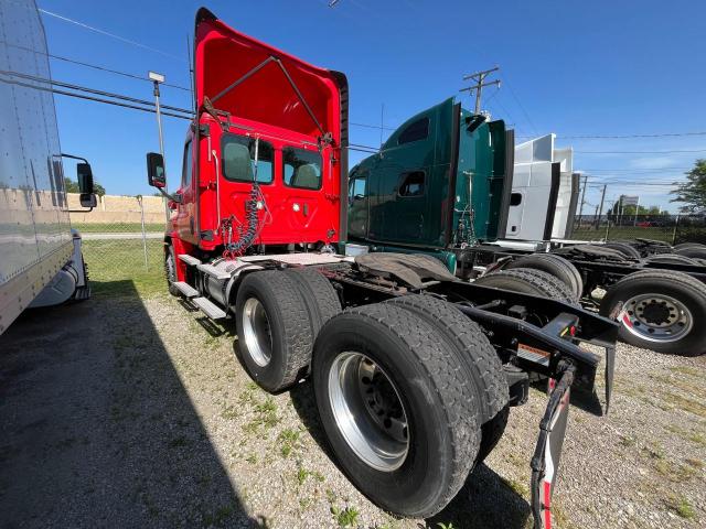 3AKJGEDR9JSJV0496 - 2018 FREIGHTLINER CASCADIA 1 წითელი ფოტო 3