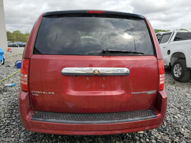 2A4RR8DX8AR367961 - 2010 CHRYSLER TOWN & COU TOURING PLUS RED photo 6