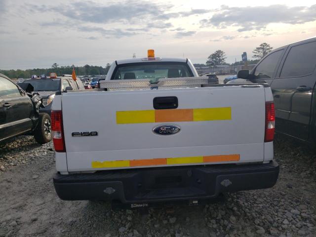 1FTRF12208KB80588 - 2008 FORD F150 WHITE photo 6