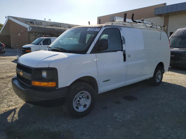 1GCGG25V361185187 - 2006 CHEVROLET EXPRESS G2 WHITE photo 1