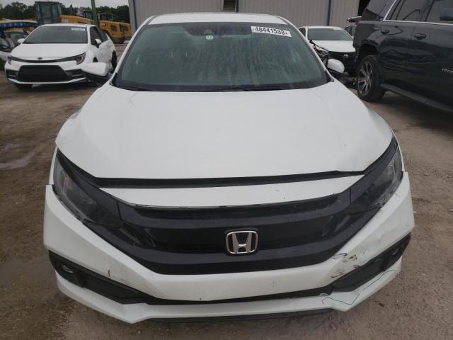 2HGFC2F8XMH550190 - 2021 HONDA CIVIC SPORT WHITE photo 5