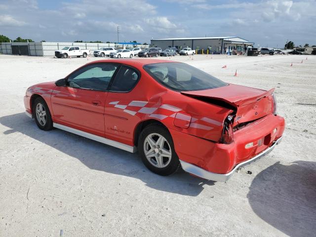 2G1WX12K3Y9295714 - 2000 CHEVROLET MONTE CARL SS RED photo 2