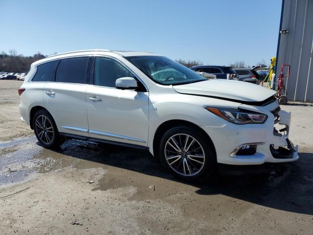 5N1DL0MM6LC535452 - 2020 INFINITI QX60 LUXE WHITE photo 4