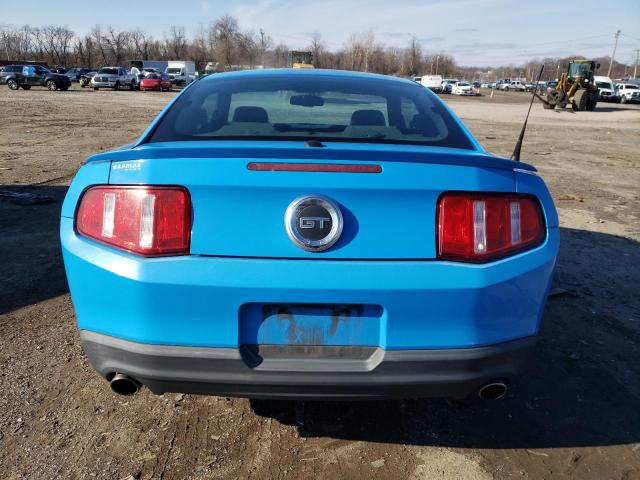 1ZVBP8CH0A5120807 - 2010 FORD MUSTANG GT BLUE photo 6