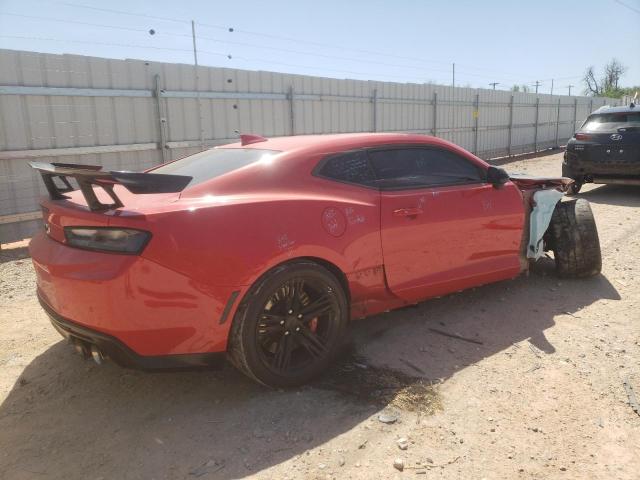 1G1FJ1R64J0174099 - 2018 CHEVROLET CAMARO ZL1 RED photo 3