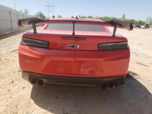 1G1FJ1R64J0174099 - 2018 CHEVROLET CAMARO ZL1 RED photo 6