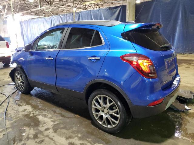 KL4CJ1SB6JB634508 - 2018 BUICK ENCORE SPORT TOURING BLUE photo 2