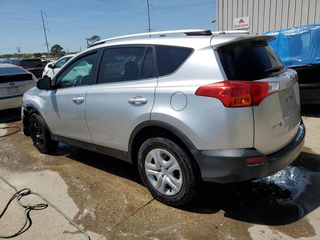 2T3BFREV8DW089012 - 2013 TOYOTA RAV4 LE SILVER photo 2