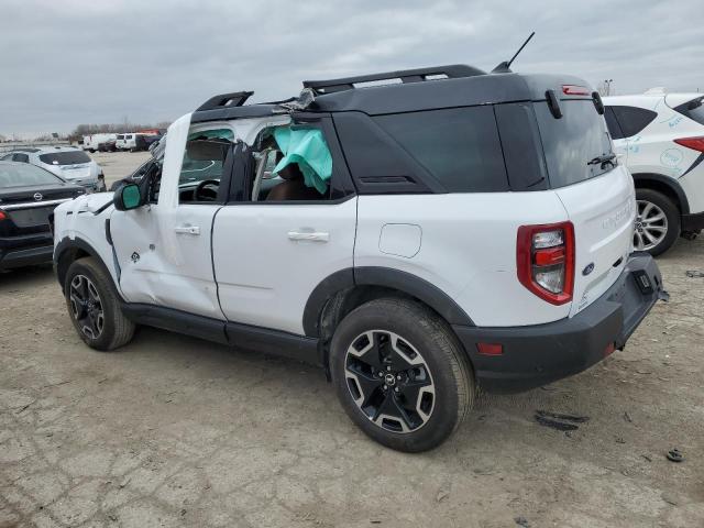 3FMCR9C63PRD64457 - 2023 FORD BRONCO SPO OUTER BANKS WHITE photo 2