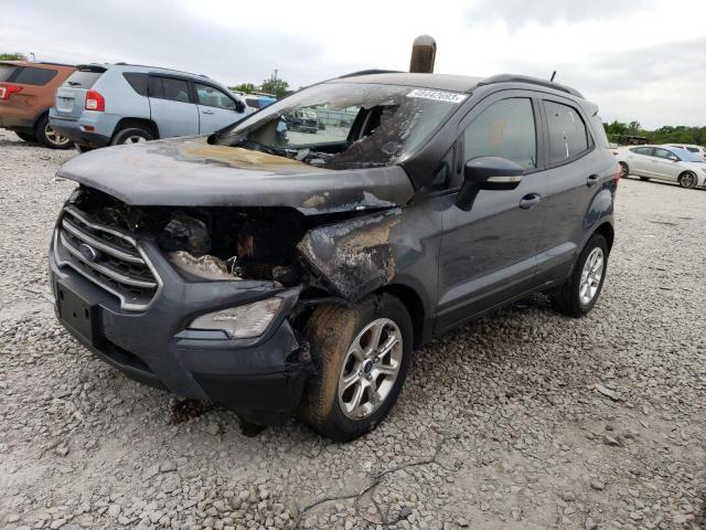 MAJ3P1TE3JC184359 - 2018 FORD ECOSPORT SE Azul foto 1