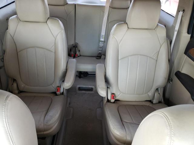 5GAKRBED6BJ185286 - 2011 BUICK ENCLAVE CXL CREAM photo 10