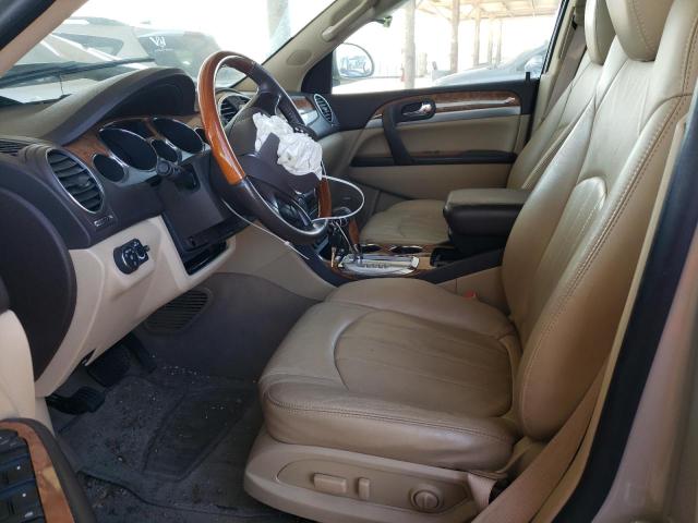 5GAKRBED6BJ185286 - 2011 BUICK ENCLAVE CXL CREAM photo 7
