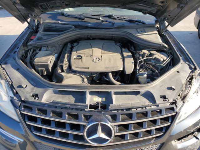 4JGDA5HB9CA033428 - 2012 MERCEDES-BENZ ML 350 4MATIC GRAY photo 11