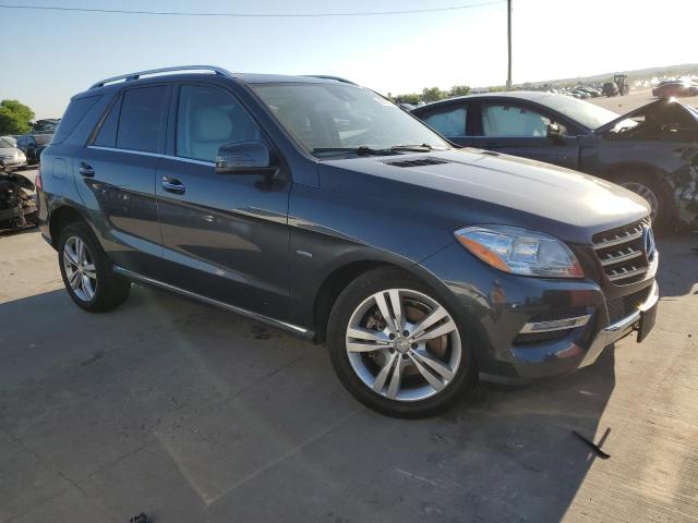 4JGDA5HB9CA033428 - 2012 MERCEDES-BENZ ML 350 4MATIC GRAY photo 4