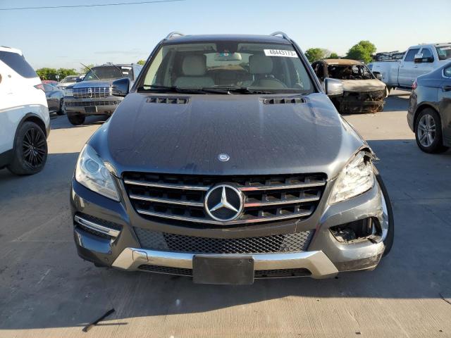 4JGDA5HB9CA033428 - 2012 MERCEDES-BENZ ML 350 4MATIC GRAY photo 5