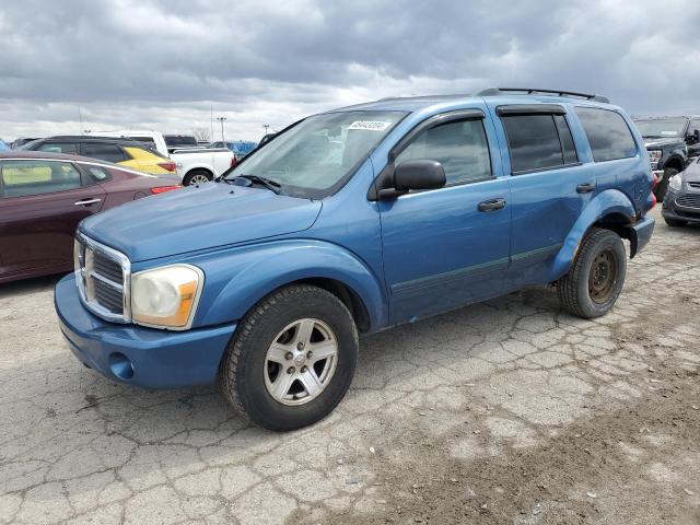 1D4HB48N45F515255 - 2005 DODGE DURANGO SLT BLUE photo 1