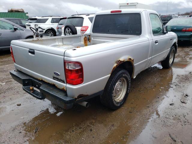 1FTYR10D24PA20913 - 2004 FORD RANGER SILVER photo 3