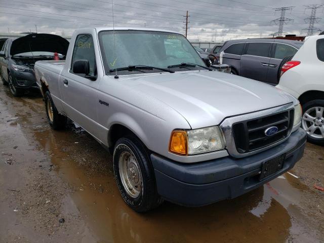 1FTYR10D24PA20913 - 2004 FORD RANGER SILVER photo 4