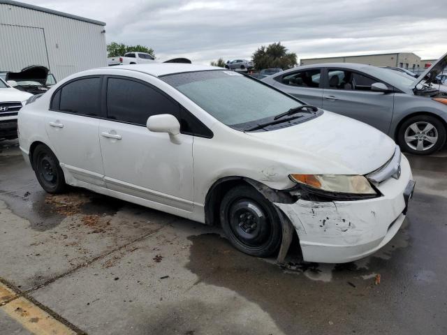 1HGFA16516L072480 - 2006 HONDA CIVIC LX WHITE photo 4