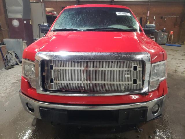 1FTFW1ET2DFB46856 - 2013 FORD F150 SUPERCREW RED photo 5