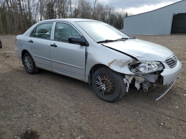 2T1BR32E47C799354 - 2007 TOYOTA COROLLA CE SILVER photo 4