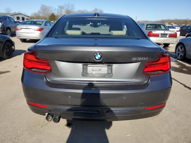 WBA2J1C00L7E46734 - 2020 BMW 230I GRAY photo 6