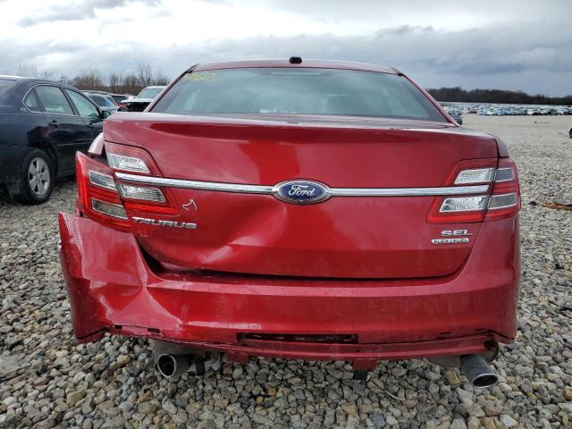 1FAHP2E80FG208975 - 2015 FORD TAURUS SEL RED photo 6