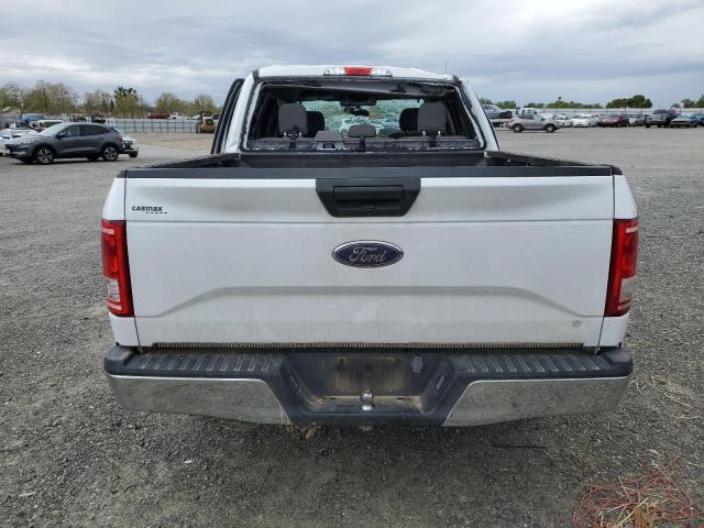 1FTEW1C83HKC25847 - 2017 FORD F150 SUPERCREW WHITE photo 6