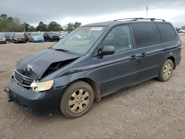 5FNRL189X3B018714 - 2003 HONDA ODYSSEY EXL BLUE photo 1