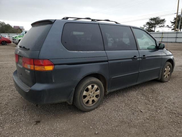 5FNRL189X3B018714 - 2003 HONDA ODYSSEY EXL BLUE photo 3