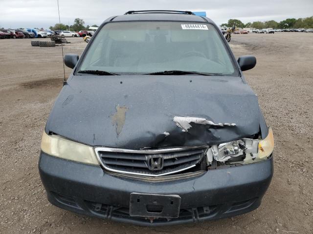 5FNRL189X3B018714 - 2003 HONDA ODYSSEY EXL BLUE photo 5