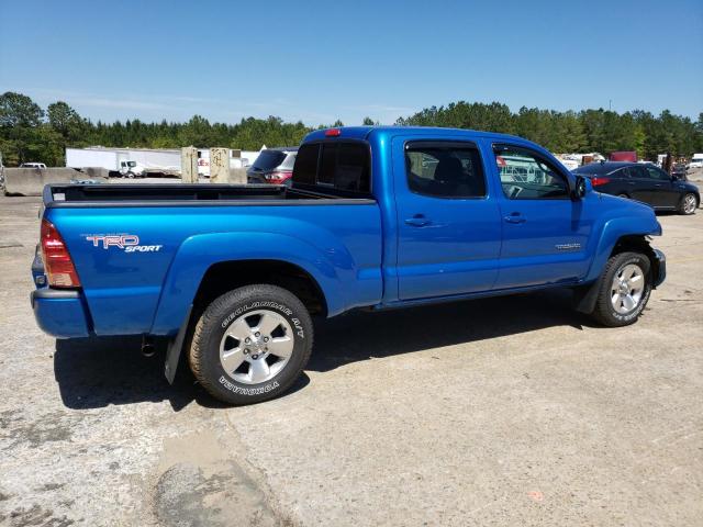 3TMMU52N35M001689 - 2005 TOYOTA TACOMA DOUBLE CAB LONG BED BLUE photo 3