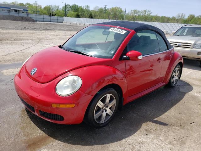 3VWRF31Y36M325093 - 2006 VOLKSWAGEN NEW BEETLE CONVERTIBLE OPTION PACKAGE 1 RED photo 1