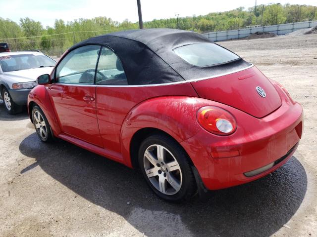 3VWRF31Y36M325093 - 2006 VOLKSWAGEN NEW BEETLE CONVERTIBLE OPTION PACKAGE 1 RED photo 2