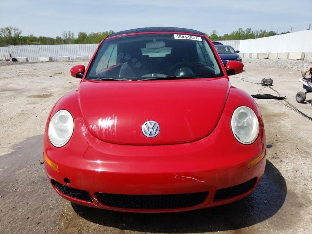 3VWRF31Y36M325093 - 2006 VOLKSWAGEN NEW BEETLE CONVERTIBLE OPTION PACKAGE 1 RED photo 5
