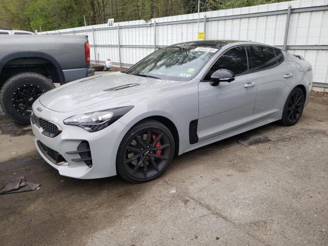 KNAE55LC8N6105493 - 2022 KIA STINGER GT2 GRAY photo 1