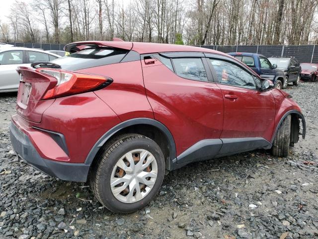 NMTKHMBX1KR092088 - 2019 TOYOTA C-HR XLE RED photo 3