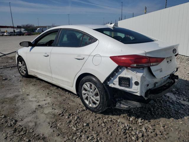 5NPD74LF6HH206619 - 2017 HYUNDAI ELANTRA SE WHITE photo 2