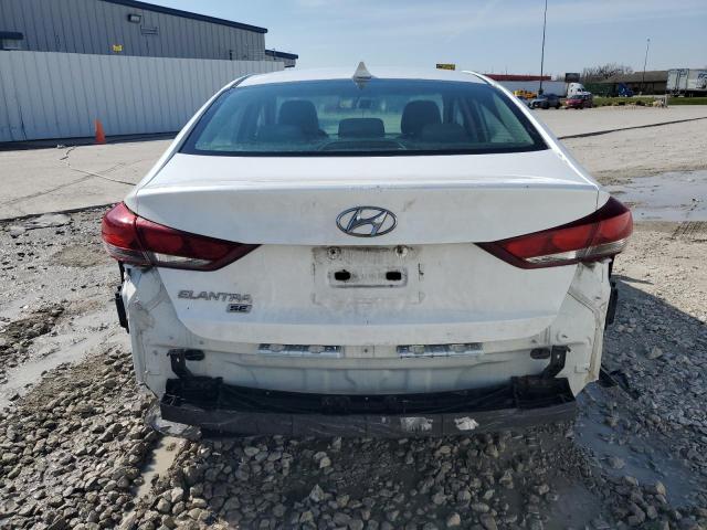 5NPD74LF6HH206619 - 2017 HYUNDAI ELANTRA SE WHITE photo 6