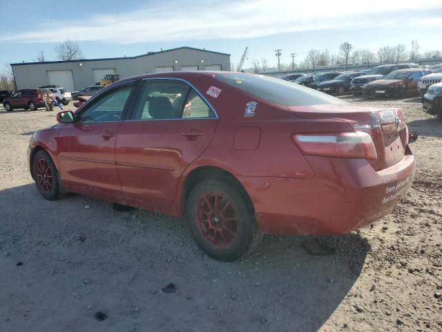 4T1BE46K47U163355 - 2007 TOYOTA CAMRY CE RED photo 2
