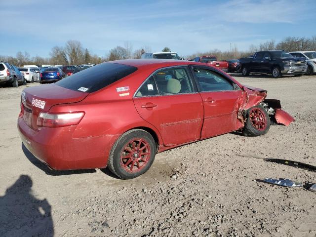 4T1BE46K47U163355 - 2007 TOYOTA CAMRY CE RED photo 3