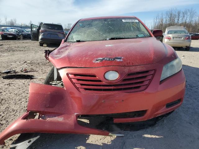 4T1BE46K47U163355 - 2007 TOYOTA CAMRY CE RED photo 5