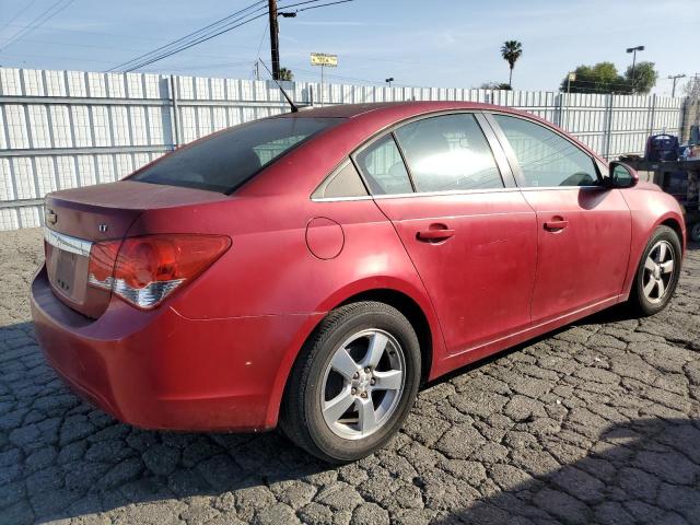 1G1PF5SC9C7229847 - 2012 CHEVROLET CRUZE LT RED photo 3