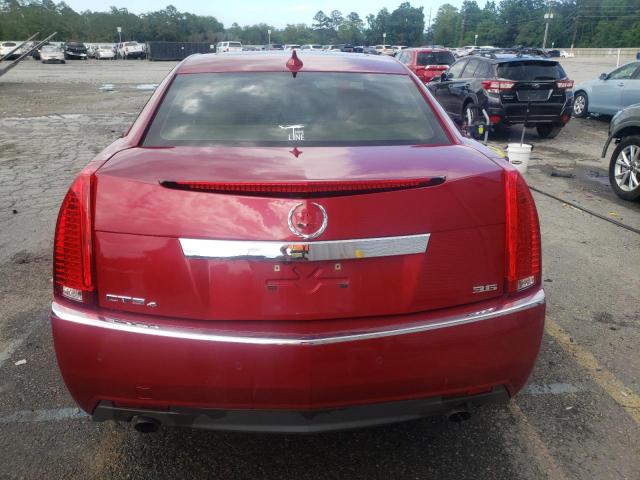 1G6DS5E3XC0119354 - 2012 CADILLAC CTS PREMIUM COLLECTION RED photo 6